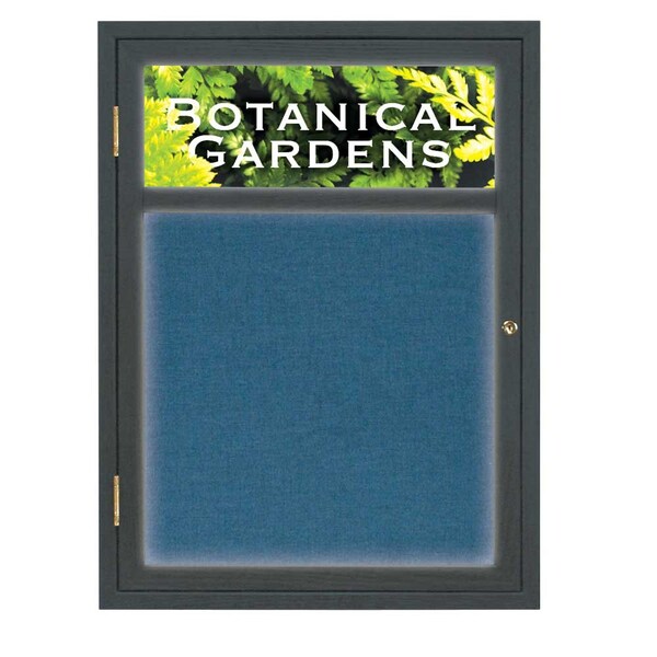 Open Faced Traditional Corkboard, 12x36"